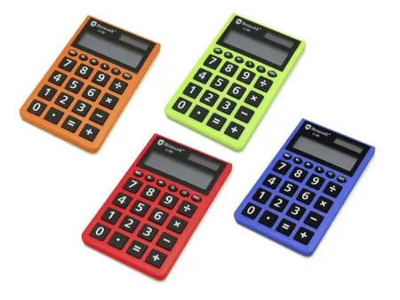 Calculadora Bismark 8 Digitos Colores