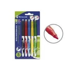 Rotulador Borrable 5Ud Colores Bismark
