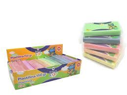 PLASTILINA BARRA 150GR COLORES PASTEL