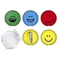 Sacapuntas+Goma Borrar Emoji-Parchis