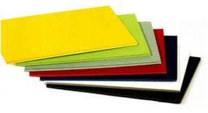 CARTON PLUMA A4 5MM COLORES SURTIDOS