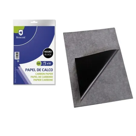 Papel de Calco A4 Negro 10H.