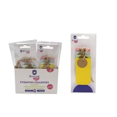 Etiquetas Colgantes Color-Circle 4. 5X8. 5 cm - 4 ud