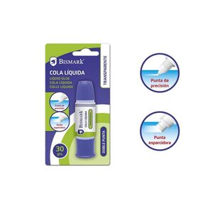 COLA BISMARK LIQUIDA 30 GR.TRANSP. DOBLE PUNTA BL1