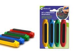SET 4 PORTATIZAS IMANTADOS + 4 TIZAS