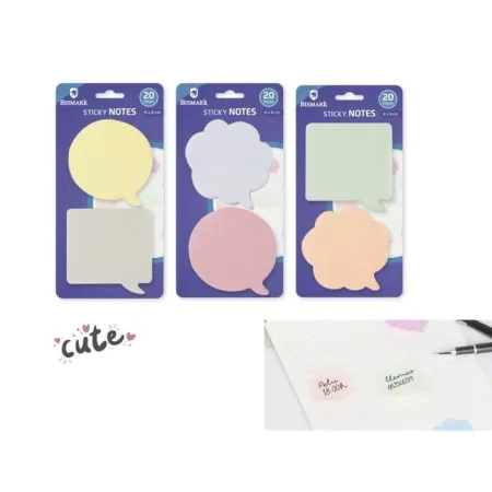 Notas Planner Adhesivas Formas Pet Blister 2 uds