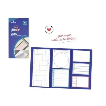 Notas Planner Adhesivas Libro Surtido 6 Tacos