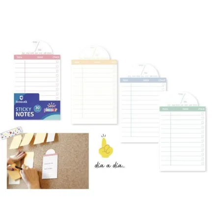 Notas Planner Adhesivas Check Diario de Tareas