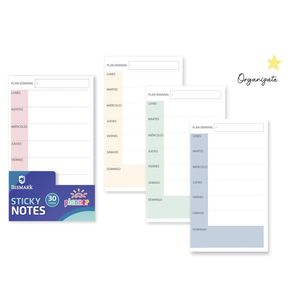 NOTAS PLANNER ADHESIVAS SEMANAL