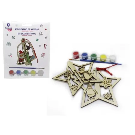 Set Creativo Navidad con Acuarelas + Pincel