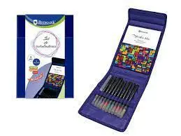 Estuche Plegable Colorear Rotuladores Pincel