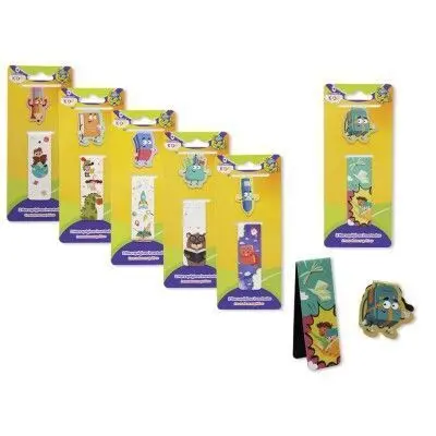 Set 2 Marcapaginas Imantados School