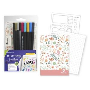 SET LETTERING ESCRITURA Y PLANTILLA