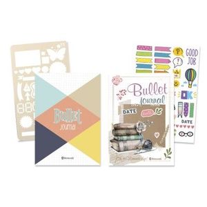 BULLET JOURNAL FANTASY A5 C/PLANTILLA Y STICKERS