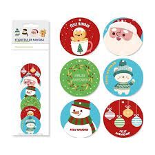 ETIQUETAS ADHESIVAS NAVIDAD