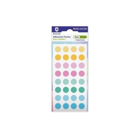 Gomet Adhesivos Pastel 12 mm 5Hx32Ud