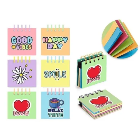 Mini Cuaderno Planner Notas Adhesivas