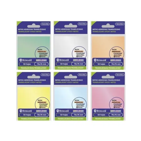 Taco Adhesivo Bismark Metallic 76X76Mm 332253