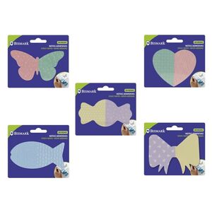 NOTAS ADHESIVAS TRANSLUCIDAS CON FORMA