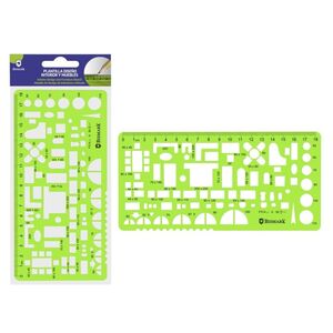 PLANTILLA REGLA DISEÑO INTERIOR DE MUEBLES 333086