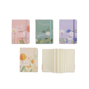LIBRETA FLOWERS A6
