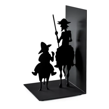 Sujeta Libros Negro Don Quijote 1 Pieza