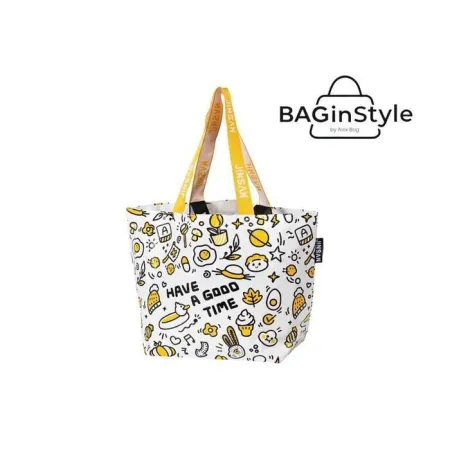 Bolsa Pp Woven Bag Grande Have a Good Time