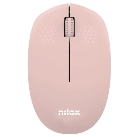 Raton Inalambrico Nilox Rosa