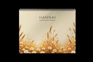 PLANIFICADOR MENSUAL GOLDEN MEADOWS HANNAI