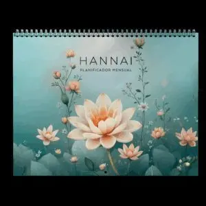 Planificador Mensual Morning Dew Hannai