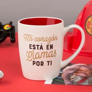 TAZA MAKU MURA MI CORAZON ESTA EN LLAMAS POR TI