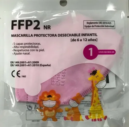 Mascarilla Ffp2 Niño Blanca ud.