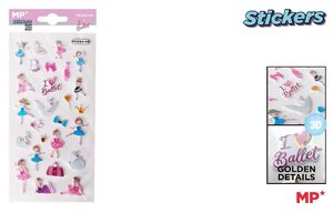 PEGATINAS STICKERS RELIEVE BALLET