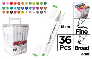 ROTULADOR DOBLE PUNTA BOCETOS 36 UDS