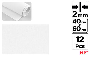 GOMA EVA 40 X 60 CM BLANCO
