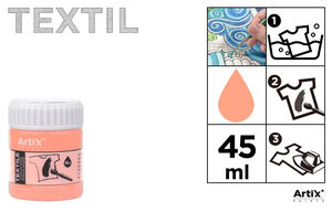 PINTURA TEXTIL CARNE 45 ML