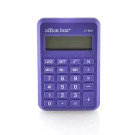 Calculadora Mini 8 Digitos Color Azul Clarocaja Individual