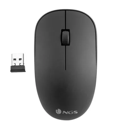 Raton Inalambrico Ngs Easy Alpha Negro Usb