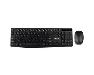 TECLADO + RATON INALAMBRICO NG ALLURE KIT NEGRO