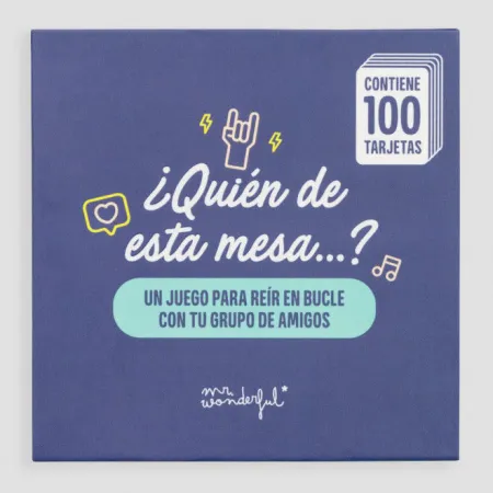 Juego de Cartas - ¿Quién de esta Mesa..