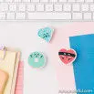 Mr. Wonderful Character Rubbers