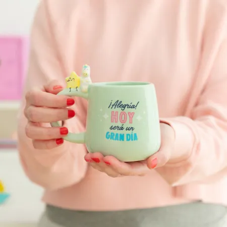 Taza Unicornio - ¡Alegría! Hoy Será un G
