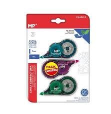 PACK CINTA CORRECTORA 3U. 8MX5MM PA400-3 MP