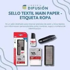 Sello Textil Mp