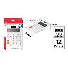 CALCULADORA MP SOLAR PILAS COLORES PEG032-02