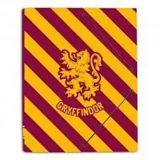 Carpeta Gomas A4 Polipropileno Harry Potter Gryffindor
