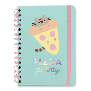 CUADERNO TAPA FORRADA A5 BULLET PUSHEEN FOODIE COLLECTION