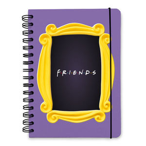 CUADERNO TAPA FORRADA A5 BULLET FRIENDS