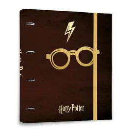 Carpeta 4 Anillas Troquelada Premium Gafas Harry Potter