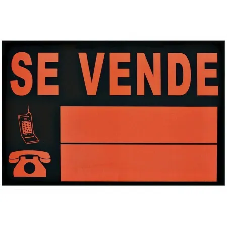 Cartel se Vende 35X50Cm